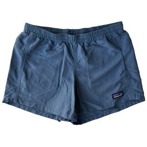 Patagonia Barely Baggies Shorts Kids Large 12 Blue Unlined Performance Pockets